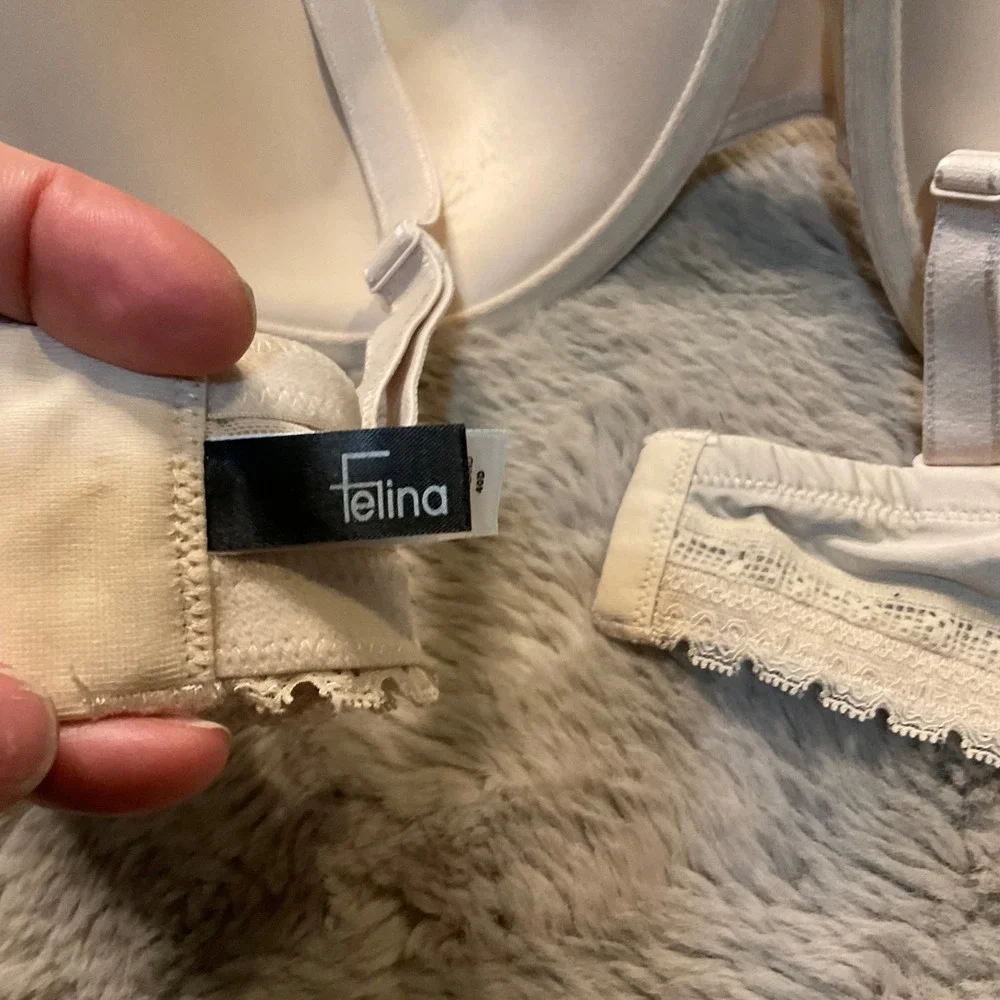 Felina‎ Bra 40D Gorgeous Contour Underwire Beige 255455 Womens